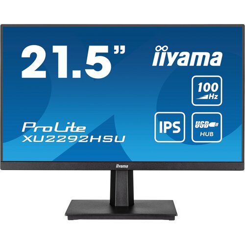 Monitor IIYAMA ProLite XU2292HSU-B6 21.5" 1920x1080px IPS 100Hz 0.4 ms [MPRT]