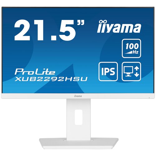 Monitor IIYAMA ProLite XUB2292HSU-W6 21.5" 1920x1080px IPS 100Hz 0.4 ms [MPRT]