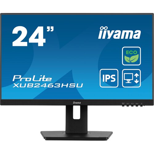 Monitor IIYAMA ProLite XUB2463HSU-B1 23.8" 1920x1080px IPS 100Hz 3 ms [GTG]