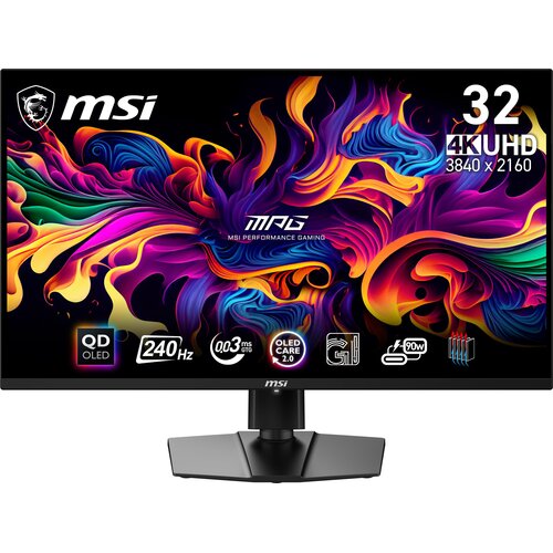 Monitor MSI MPG 321URX QD-OLED 31.5" 3840x2160px 240Hz 0.03 ms [GTG]