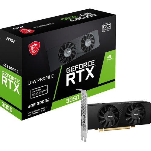 Karta graficzna MSI GeForce RTX 3050 LP OC 6GB