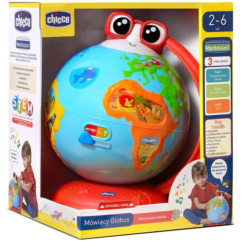 Zabawka edukacyjna CHICCO Edu4You Mówiący globus 00011207000130