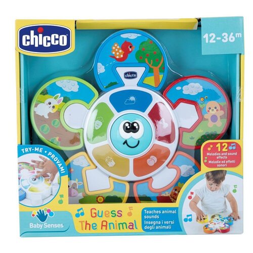 Zabawka edukacyjna CHICCO Baby Senses Odgadnij zwierzątko 10602000000