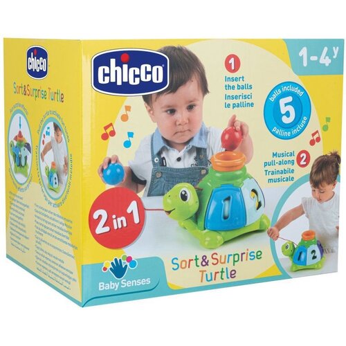 Zabawka edukacyjna CHICCO Baby Senses Sorter Żółwik 00010622000000