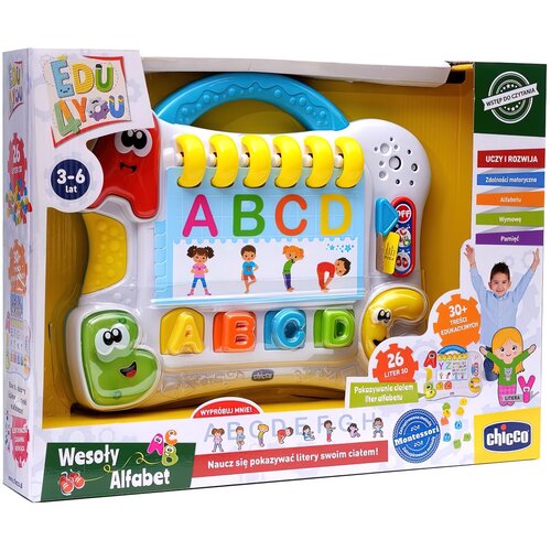 Zabawka edukacyjna CHICCO Edu4You Wesoły Alfabet 00009800000130
