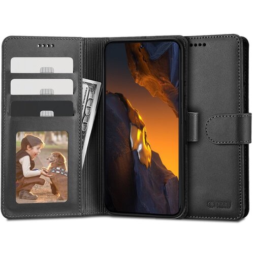 Etui TECH-PROTECT Wallet do Xiaomi Poco F5 Czarny