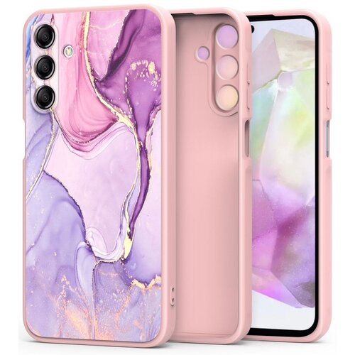 Etui TECH-PROTECT Icon do Samsung Galaxy A35 5G Marble