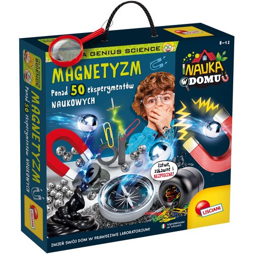 Zestaw kreatywny LISCIANI I'm a Genius Nauka w domu Magnetyzm 304-PL97517