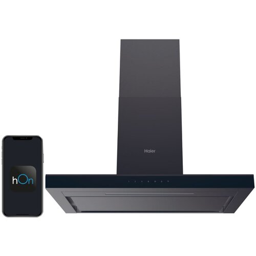Okap HAIER HATS9CBS4B 90 Czarny 857m3/h 64dB klasa A+