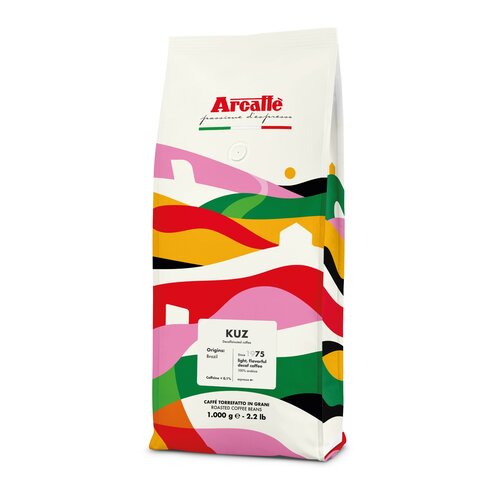 Kawa ziarnista ARCAFFE Kuz Bezkofeinowa Arabica 1 kg