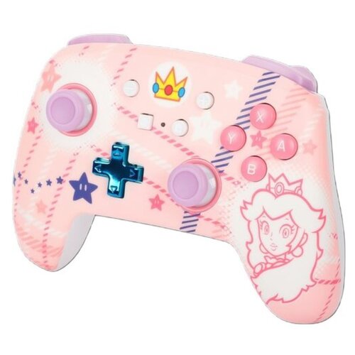 Kontroler POWERA NSGP0255-01 Enhanced Princess Peach Plaid