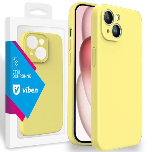 Etui VIBEN Liquid 03858 do Apple iPhone 15 Plus Żółty
