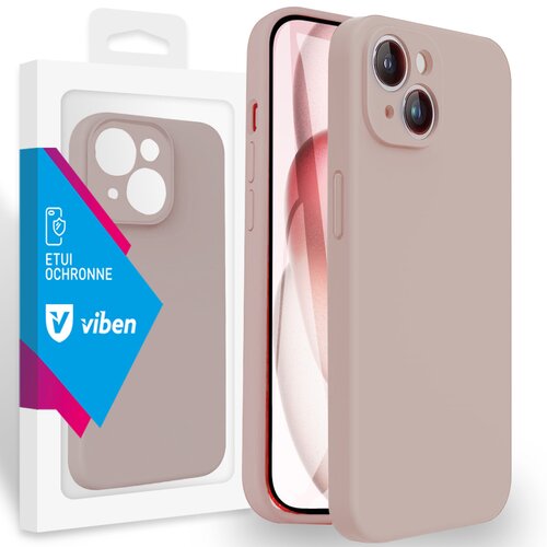 Etui VIBEN Liquid 03860 do Apple iPhone 15 Plus Beżowy