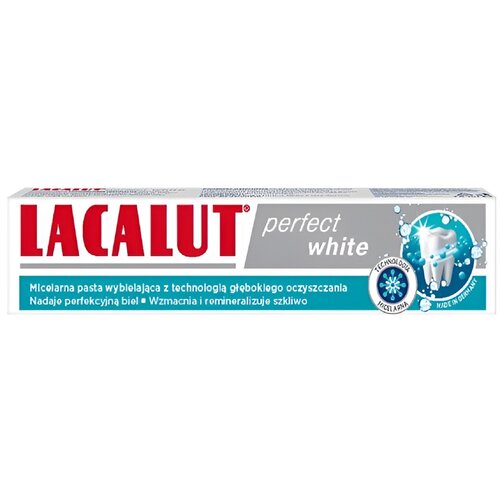 Pasta do zębów LACALUT Perfect White 75 ml