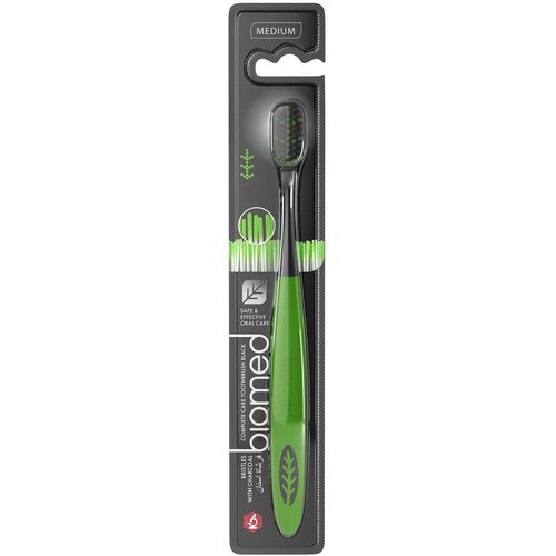 Szczoteczka do zębów BIOMED Medium FH688 Czarno-zielony
