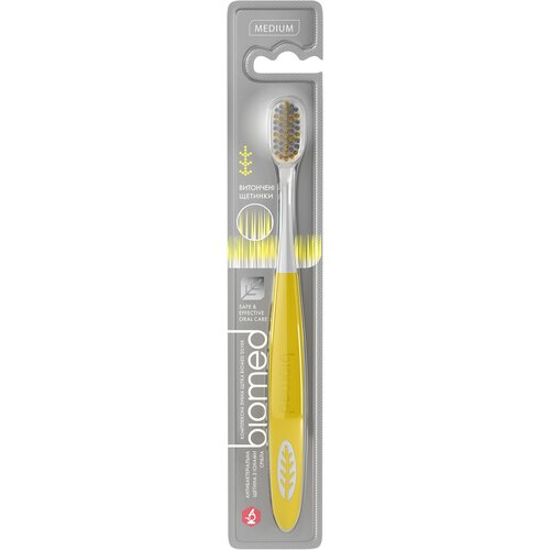 Szczoteczka do zębów BIOMED Silver Medium Wielokolorowy