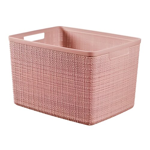 Koszyk CURVER Jute 123609 Różowy