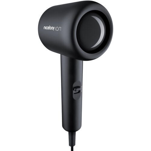 Suszarka NICEBOY Ion AirSonic Pop Czarny 1400W