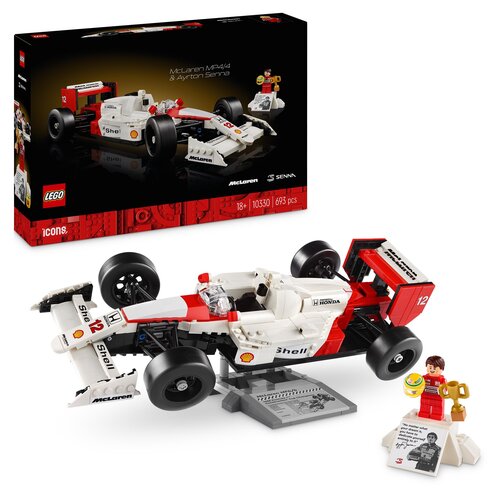 LEGO 10330 ICONS McLaren MP4/4 i Ayrton Senna