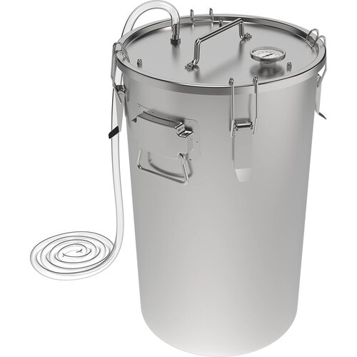 Wędzarnia BROWIN 330150 z termometrem 29 x 29 x 50 cm Srebrny