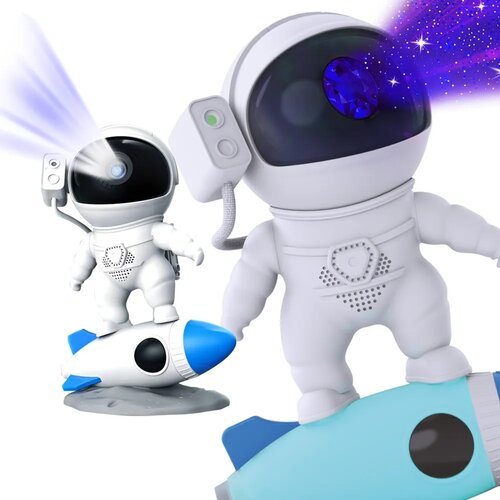 Projektor gwiazd EXTRALINK Home Astronauta Rakieta 07