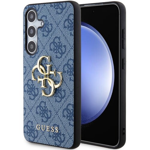 Etui GUESS 4G Big Metal Logo do Samsung Galaxy S24+ Niebieski