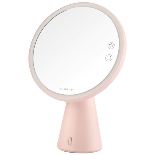 Lusterko kosmetyczne BEAUTIFLY Smart Moon Podświetlane z regulacją i wbudowanym głośnikiem Bluetooth