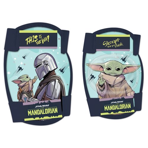 Ochraniacze STAR WARS Mandalorian Wielokolorowy dla Dzieci (rozmiar uniwersalny)