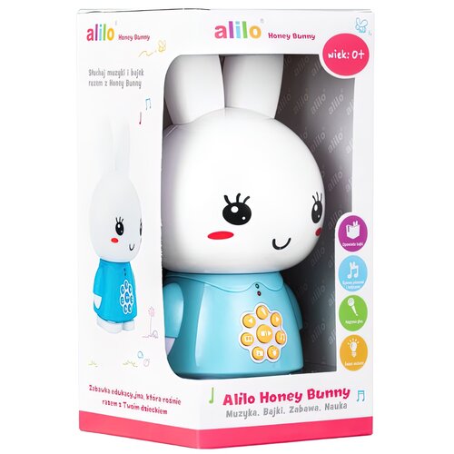 Zabawka interaktywna ALILO Honey Bunny G6 JASNY NIEBIESKI