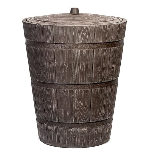 Zbiornik na deszczówkę PROSPERPLAST Beczka Rustico Umbra Wood 275L Brązowy