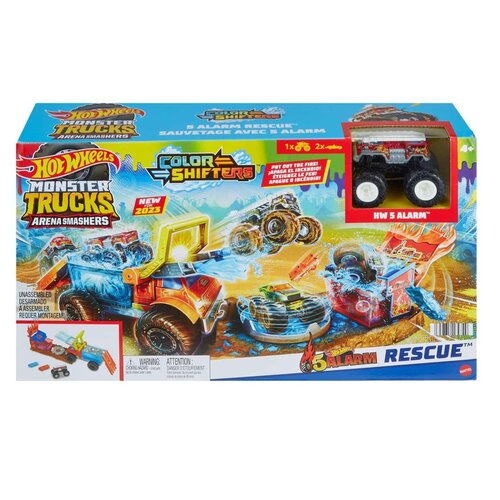 Arena Hot Wheels Smashers 5 Alarm Na ratunek Zmiana koloru HPN73