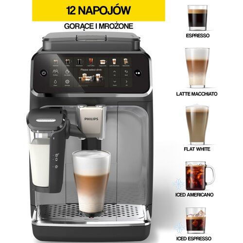 Ekspres PHILIPS LatteGo EP4446/70 (Silent Brew)