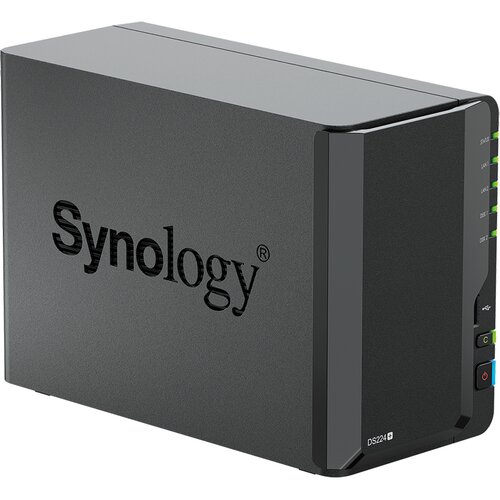 Serwer plików SYNOLOGY DiskStation DS224+ 8TB (2x4TB), 2GB RAM
