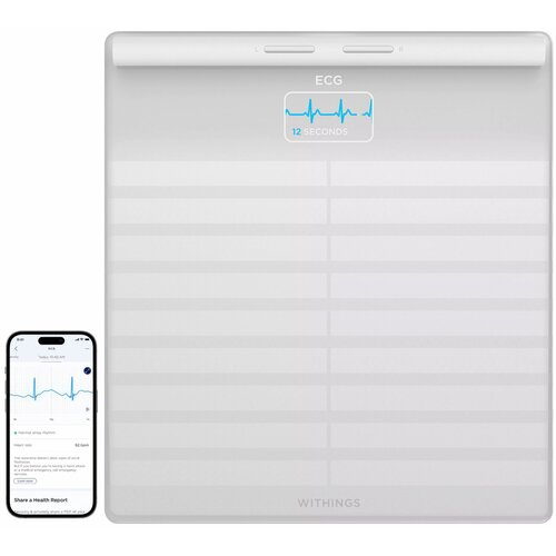 Waga łazienkowa WITHINGS Body Scan Biały