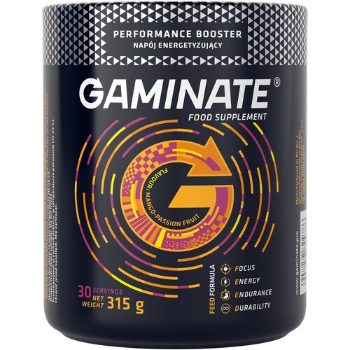 Suplement na koncentracje GAMINATE Energy Mango-marakuja (315 g)