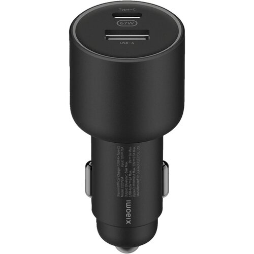 Ładowarka samochodowa XIAOMI 43907 67W Czarny