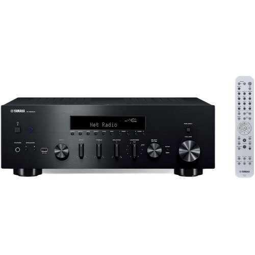 Amplituner YAMAHA MusicCast R-N600A Czarny + 2 x KOLUMNA PODŁOGOWA JBL STAGE A170 CZARNA (SZTUKA)