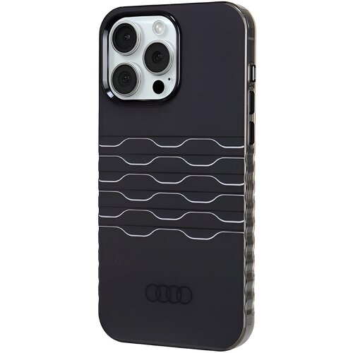Etui AUDI IML MagSafe Case do Apple iPhone 15 Pro Max Czarny