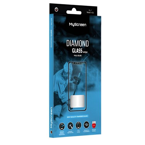 Szkło hartowane MYSCREEN Diamond Glass Edge Full Glue do Samsung Galaxy xCover 7 Czarny