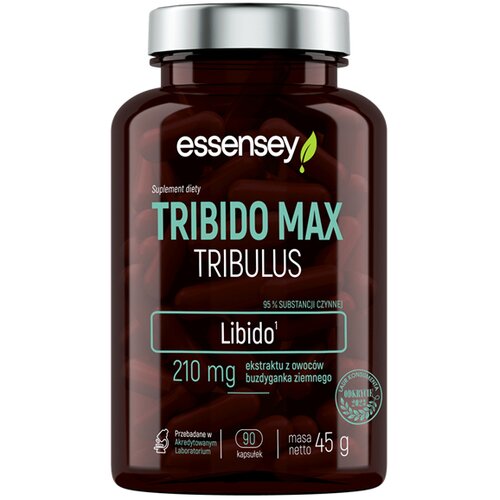 Booster testosteronu ESSENSEY Tribido Max Tribulus (90 kapsułek)