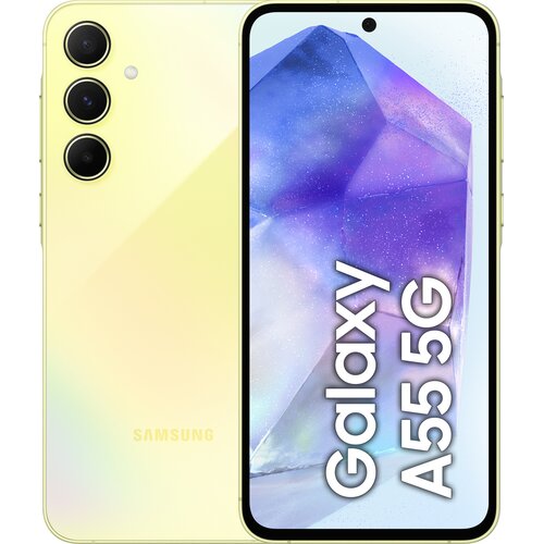 Smartfon SAMSUNG Galaxy A55 8/128GB 5G 6.6" 120Hz Żółty SM-A556