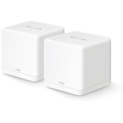 Router MERCUSYS Halo H60X 2.4 / 5 GHz (DualBand), Wi-Fi Mesh (2 szt.)