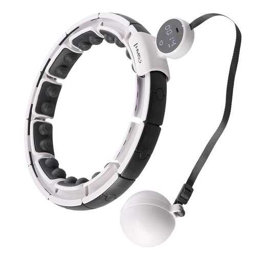 Hula hop HMS HHM16 Biały + Pas BR163 Plus size