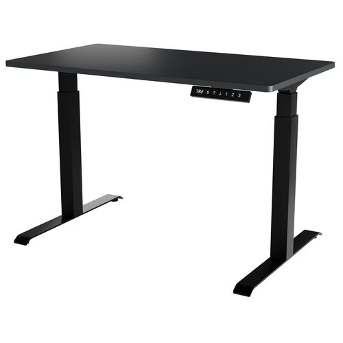 Biurko CAMA MEBLE Moon 104022 Czarny-antracyt
