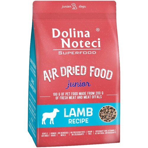 Karma dla psa suszona DOLINA NOTECI Superfood z jagnięciny 5kg