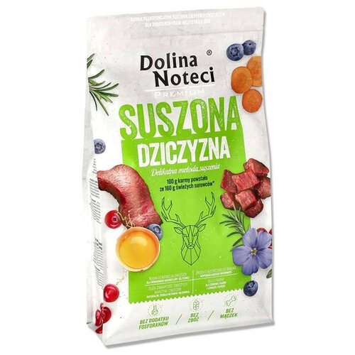 Karma dla psa suszona DOLINA NOTECI Premium Dziczyzna 9 kg