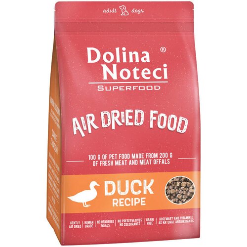 Karma dla psa suszona DOLINA NOTECI Superfood z kaczki 5 kg