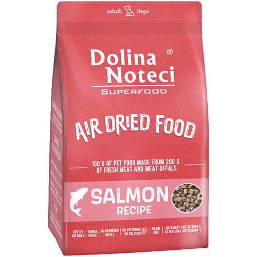 Karma dla psa suszona DOLINA NOTECI Superfood z łososia 5kg
