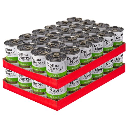 Karma dla psa DOLINA NOTECI Premium bogata w dziczyznę 48 x 400 g