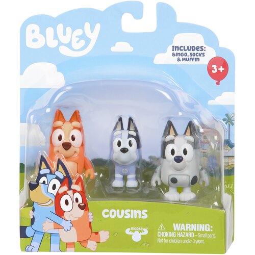 Zestaw figurek BLUEY Kuzyni BLU13040